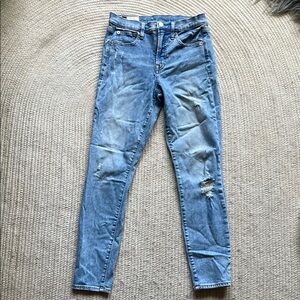 Gap skinny high waisted jeans!